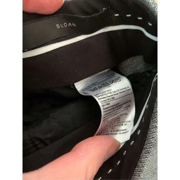 Banana republic dress pants, gray size 0  solan - Picture 3 of 5